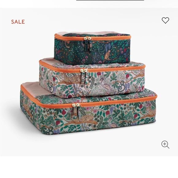 Rifle Paper Co. Handbags - Rifle Paper Co. Packing Cube Set
